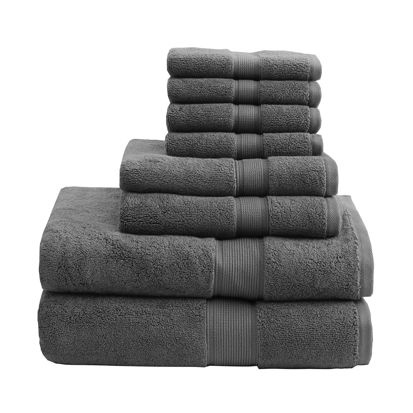 Madison Park Signature 800 GSM Cotton 8 Piece Towel Set & Reviews Wayfair